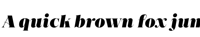 Preview of FONTSPRING DEMO - Princesa Alt Heavy Italic Regular font