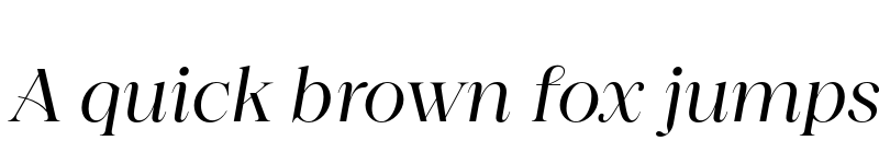 Preview of FONTSPRING DEMO - Princesa Alt Italic Regular font