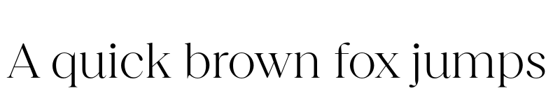 Preview of FONTSPRING DEMO - Princesa Light Regular font