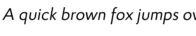 Preview of FONTSPRING DEMO - Proba Pro Italic font