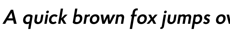 Preview of FONTSPRING DEMO - Proba Pro SmBd Italic font