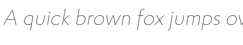 Preview of FONTSPRING DEMO - Proba Pro Th Italic font