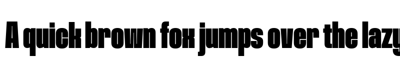 Preview of FONTSPRING DEMO - Procerus Black Regular font