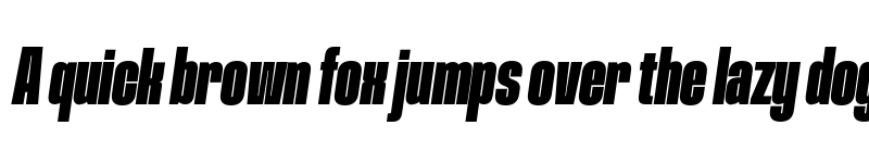 Preview of FONTSPRING DEMO - Procerus Extra Bold Italic font