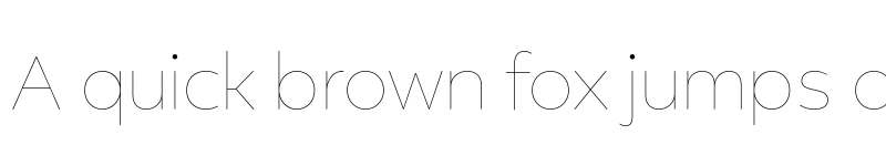 Preview of FONTSPRING DEMO - Promo Thin Regular font