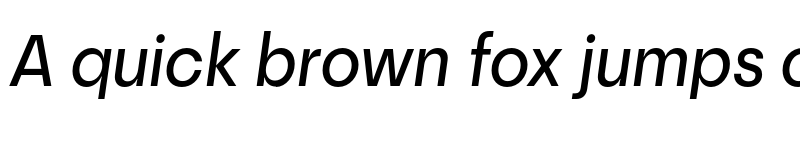 Preview of FONTSPRING DEMO - Prosa Italic font