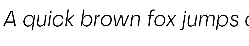 Preview of FONTSPRING DEMO - Prosa Light Italic font