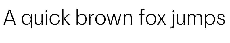 Preview of FONTSPRING DEMO - Prosa Light Regular font