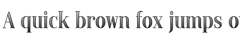 Preview of FONTSPRING DEMO - Provincial Shaded Regular font