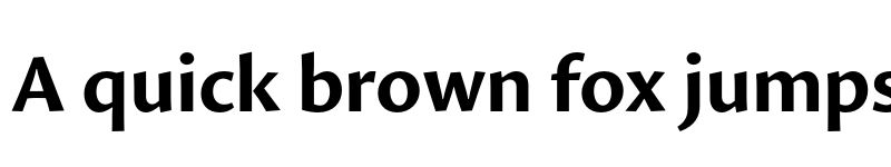 Preview of FONTSPRING DEMO - Proza Bold Regular font