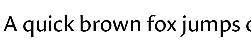 Preview of FONTSPRING DEMO - Proza Regular Regular font