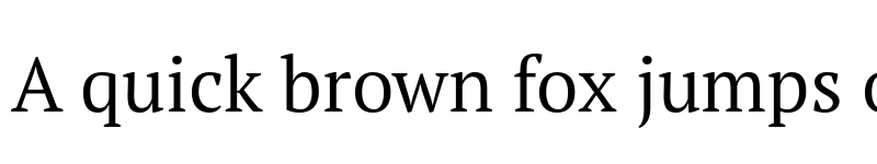 Preview of FONTSPRING DEMO - PT Serif Pro Book Regular font