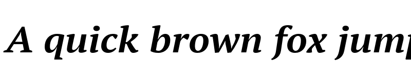 Preview of FONTSPRING DEMO - PT Serif Pro Ext Bold Regular font