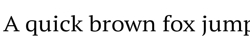 Preview of FONTSPRING DEMO - PT Serif Pro Ext Regular font