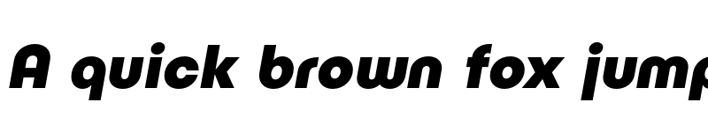 Preview of FONTSPRING DEMO - Publica Play ExtraBold Italic Regular font