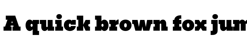 Preview of FONTSPRING DEMO - Publica Slab Black Regular font