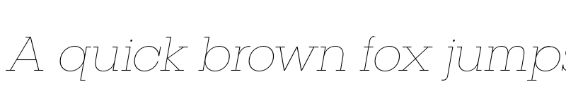 Preview of FONTSPRING DEMO - Publica Slab ExtraLight Italic Regular font