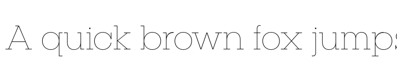 Preview of FONTSPRING DEMO - Publica Slab ExtraLight Regular font