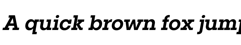 Preview of FONTSPRING DEMO - Publica Slab Medium Italic Regular font