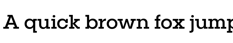 Preview of FONTSPRING DEMO - Publica Slab Regular font