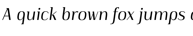 Preview of FONTSPRING DEMO - Publio Regular Italic Regular font