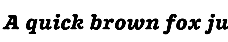Preview of FONTSPRING DEMO - Pueblito ExtraBold Italic ExtraBold font