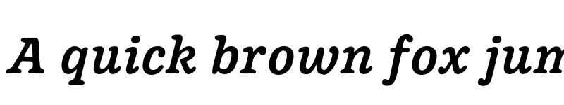 Preview of FONTSPRING DEMO - Pueblito Medium Italic Medium font