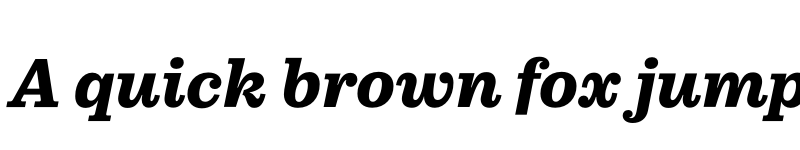 Preview of FONTSPRING DEMO - Pulpo Bold Italic font