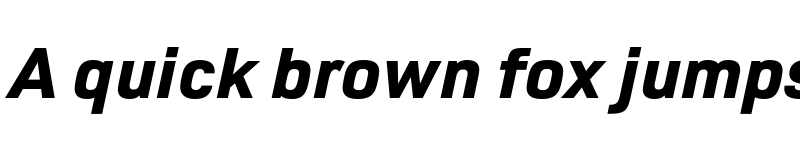Preview of FONTSPRING DEMO - Pulse JP Black Italic font