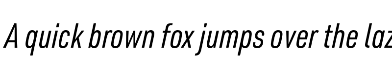 Preview of FONTSPRING DEMO - Pulse JP Compressed Italic font