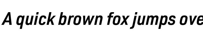 Preview of FONTSPRING DEMO - Pulse JP Condensed Bold Italic font