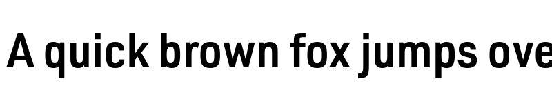 Preview of FONTSPRING DEMO - Pulse JP Condensed Bold font