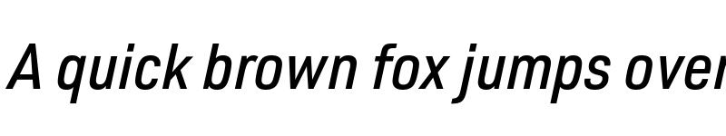 Preview of FONTSPRING DEMO - Pulse JP Condensed Medium Italic font