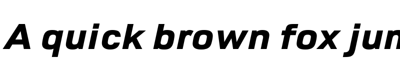 Preview of FONTSPRING DEMO - Pulse JP Expanded Black Italic font
