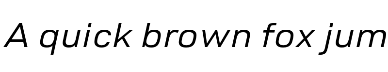 Preview of FONTSPRING DEMO - Pulse JP Expanded Italic font
