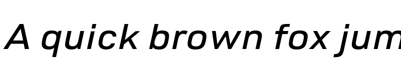 Preview of FONTSPRING DEMO - Pulse JP Expanded Medium Italic font