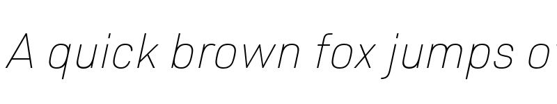 Preview of FONTSPRING DEMO - Pulse JP Thin Italic font