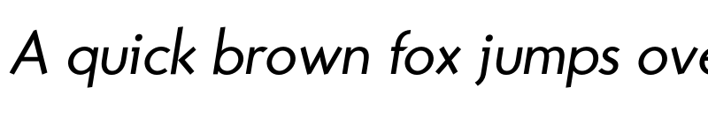 Preview of FONTSPRING DEMO - Pura NormalItalic font