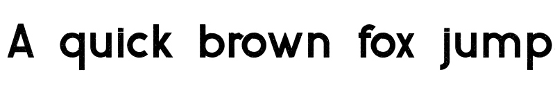 Preview of FONTSPRING DEMO - QARVIC Grunge Bold font