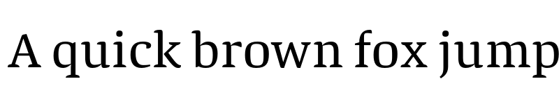 Preview of FONTSPRING DEMO - Quador Regular font