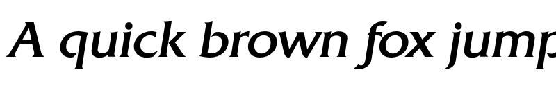 Preview of FONTSPRING DEMO - Quadrat Serial Italic font