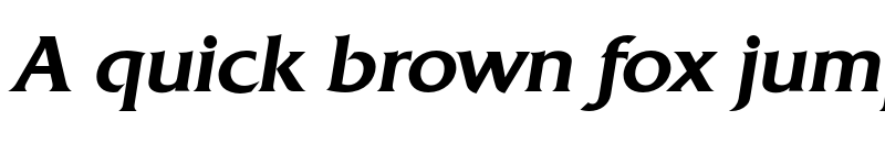 Preview of FONTSPRING DEMO - Quadrat Serial Medium Italic font