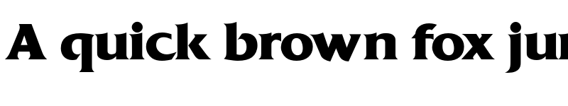 Preview of FONTSPRING DEMO - Quadrat Serial Xbold Regular font