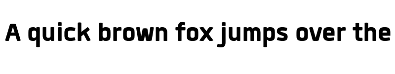 Preview of FONTSPRING DEMO - Quan ExtBd Regular font