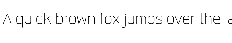 Preview of FONTSPRING DEMO - Quan ExtLt 2 Regular font