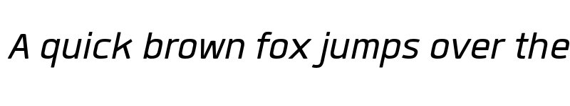 Preview of FONTSPRING DEMO - Quan Italic font