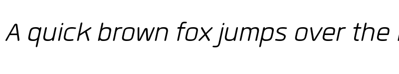 Preview of FONTSPRING DEMO - Quan Rounded 2 Italic font