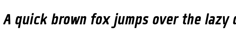 Preview of FONTSPRING DEMO - Quan Slim 2 Italic font