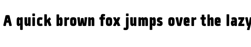 Preview of FONTSPRING DEMO - Quan Slim Black Regular font