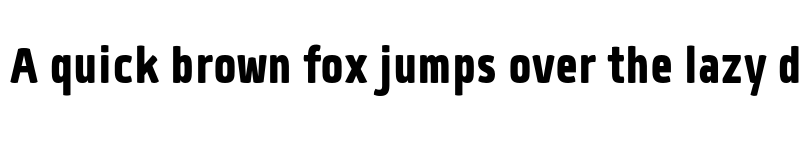 Preview of FONTSPRING DEMO - Quan Slim ExtBd Regular font